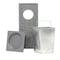 Global Industrial Square Outdoor Can, Gray, Steel, 10-1/4 in 238242GY - alternate 5